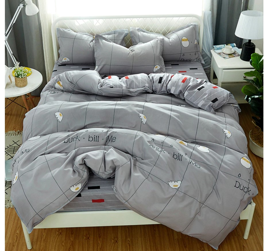 Printed Bed Linen 3/4 Pcs Set