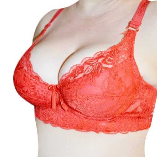 Women's Sexy Push-Up Padded Floral Lace Bra - Image 2