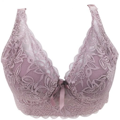 Women's Sexy Push-Up Padded Floral Lace Bra - Image 3