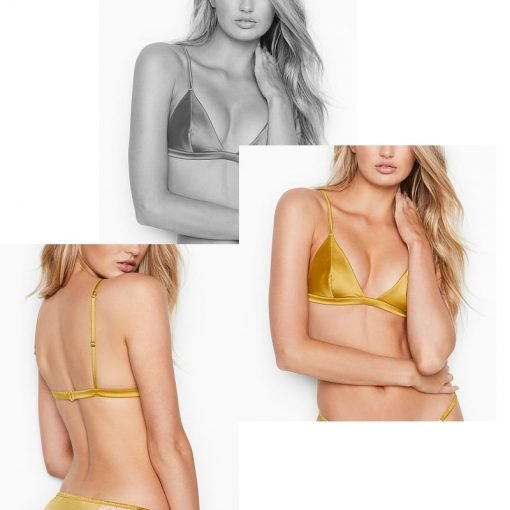 Women's Sexy Silk Triangle Bra - Image 6