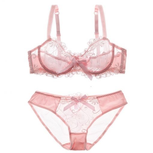 Women’s Sexy Romantic Bridal Bra Panty Set - Image 6