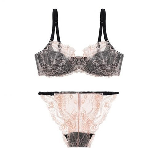 Women's Breathable Bra Panty Set