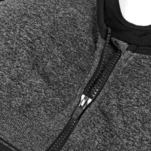 Women's Push Up Sports Bra with Zipper - Image 3