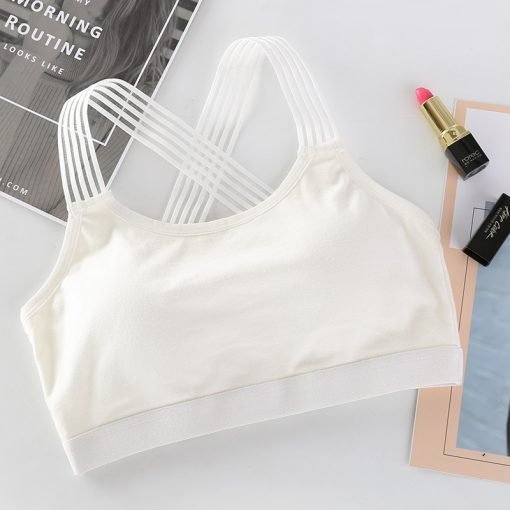 Women's Cotton Padded Sports Bra - Image 6