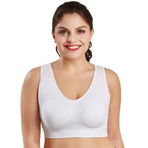 Women's Breathable Plus Size Sports Bra - Image 4