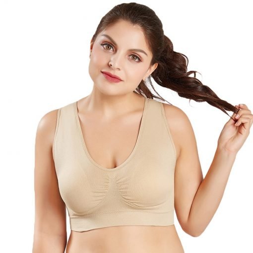 Women's Breathable Plus Size Sports Bra - Image 5