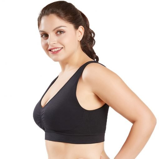 Women's Breathable Plus Size Sports Bra - Image 2