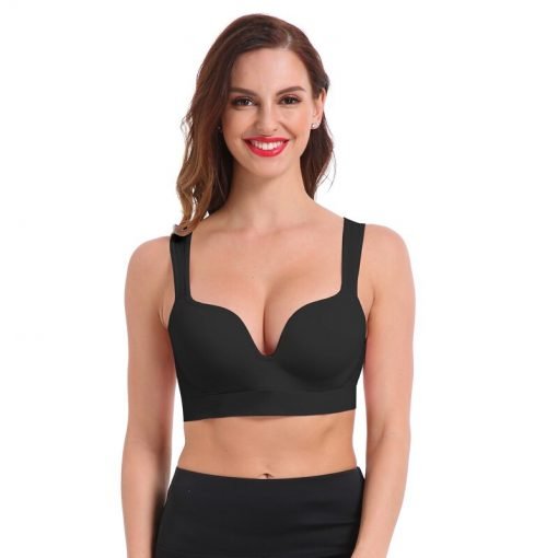 Women's Padded Crop Sports Bra - Image 3