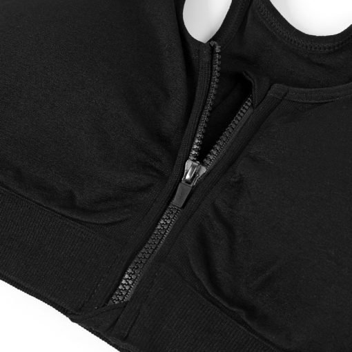 Women's Zipper Sports Bra - Image 5