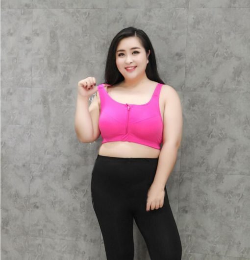 Women's Plus Size Stretching Sports Bra - Image 2