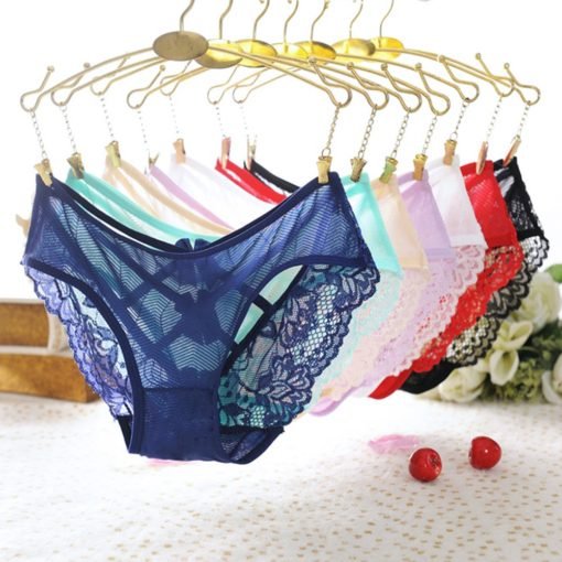 Women's Sexy Erotic Hollow Cross Bandage Thong Knickers - Image 3