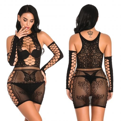 Women's Sexy Erotic Babydoll Dress Bodysuit - Image 7