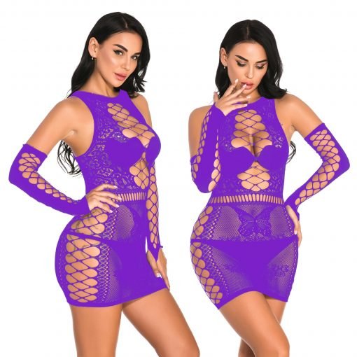 Women's Sexy Erotic Babydoll Dress Bodysuit - Image 5