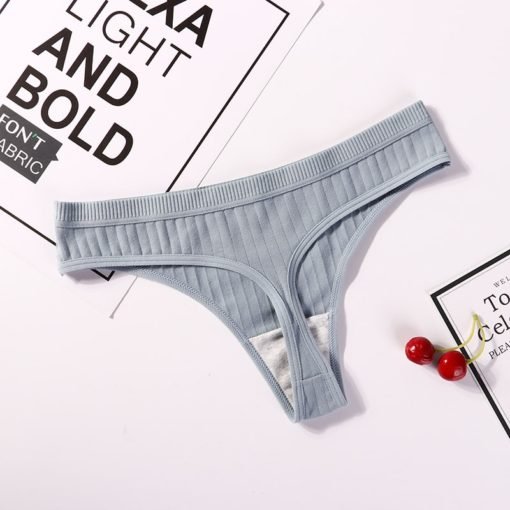 Women's Cotton G-Strings with Bow - Image 5