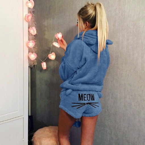 Women's Soft Flannel Pajama Set - Image 2