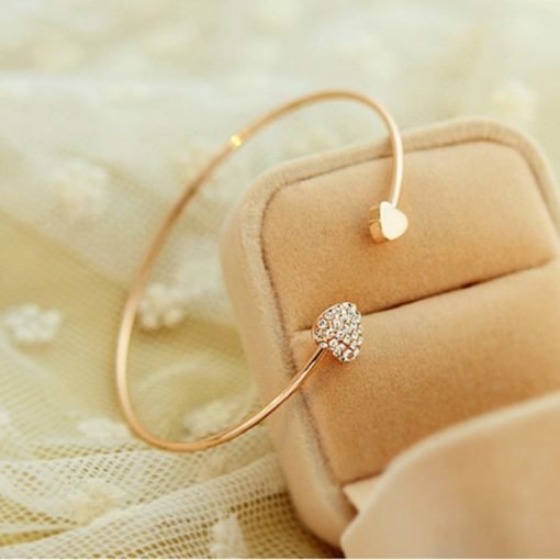 Women's Heart Shaped Bracelet - Image 2