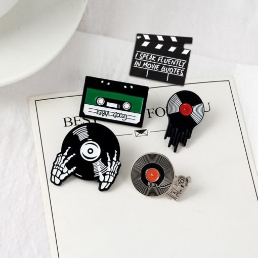 Vinyl Record Themed Pin - Image 3