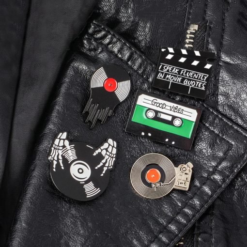 Vinyl Record Themed Pin - Image 4