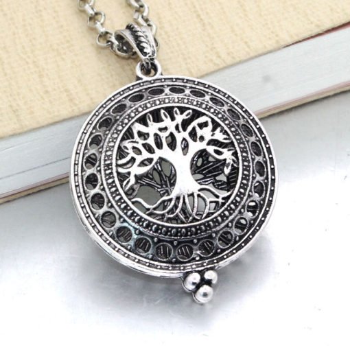 Aroma Essential Oil Diffuser Pendant Necklace - Image 2