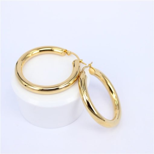 Stainless Steel Hoop Earrings