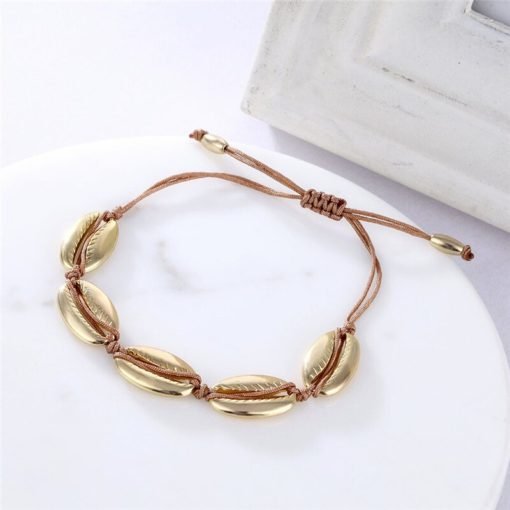 Boho Style Shell Conch Rope Anklet for Women - Image 3