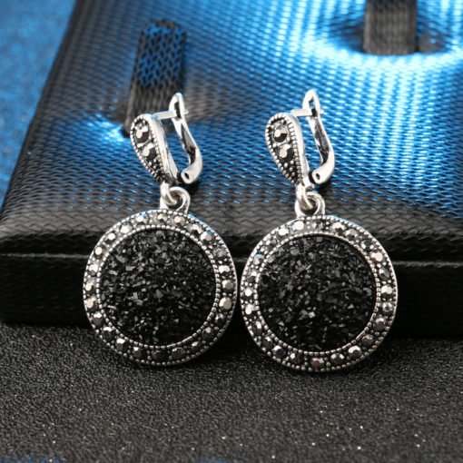 Classic Shimmering Women's Crystal Earrings