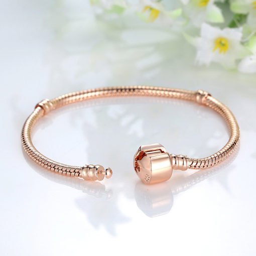 Women's Thin Bracelet with Creative Clasp - Image 2