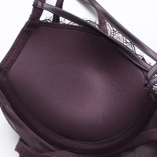 Women's Sheer Lace Push Up Bodysuit - Image 5