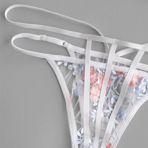 Set of Soft White Bra and Panty for Women - Image 5