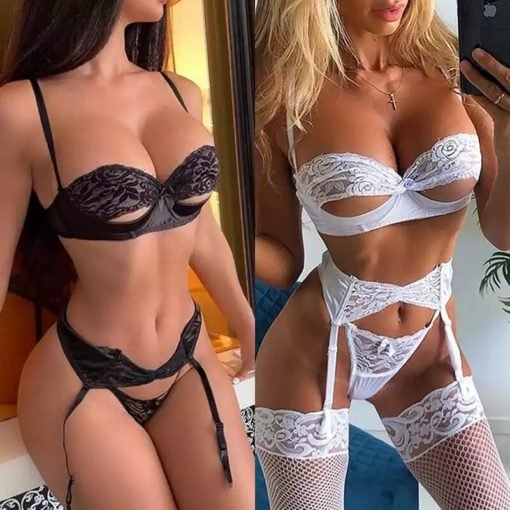 Women Sexy Erotic Babydoll Costume Set